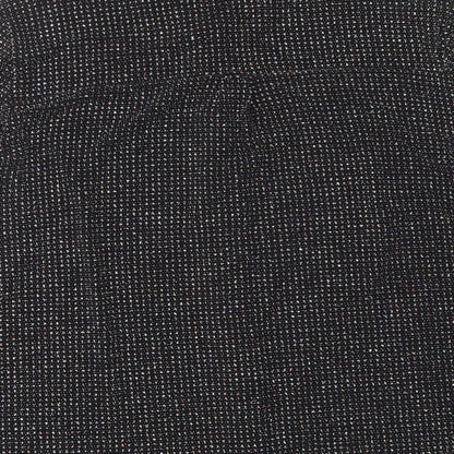 Womens UK Size 16 Roman Black Basic Button-Up