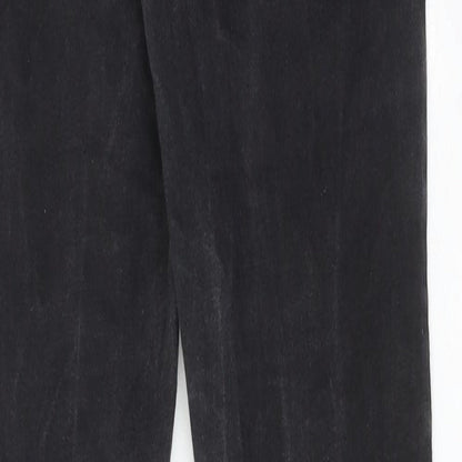 Womens UK Size 10 Denim & Co. Regular Fit Skinny Black Jeans