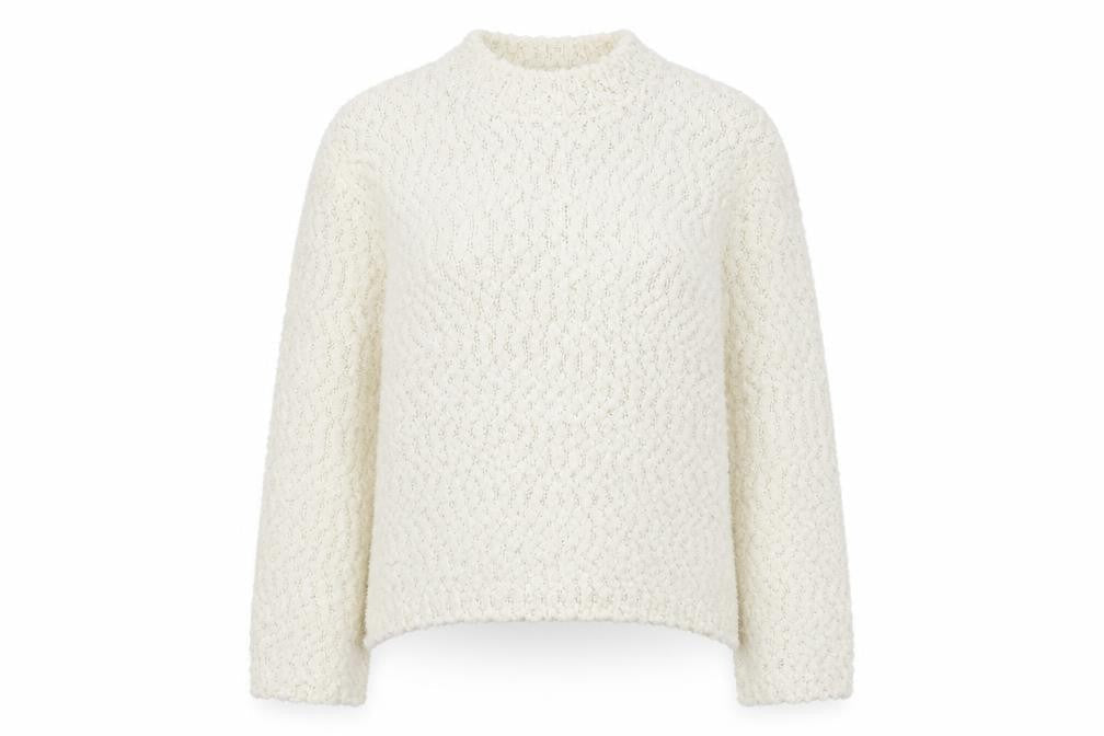 Womens UK Size 2XS H&M Ivory Pullover Jumper