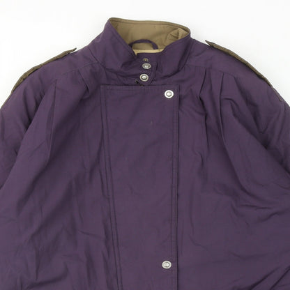 C&A Womens Purple Jacket Size 14 Zip
