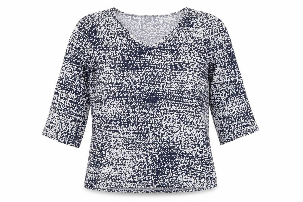 Womens UK Size M Ann Taylor Blue Basic Blouse