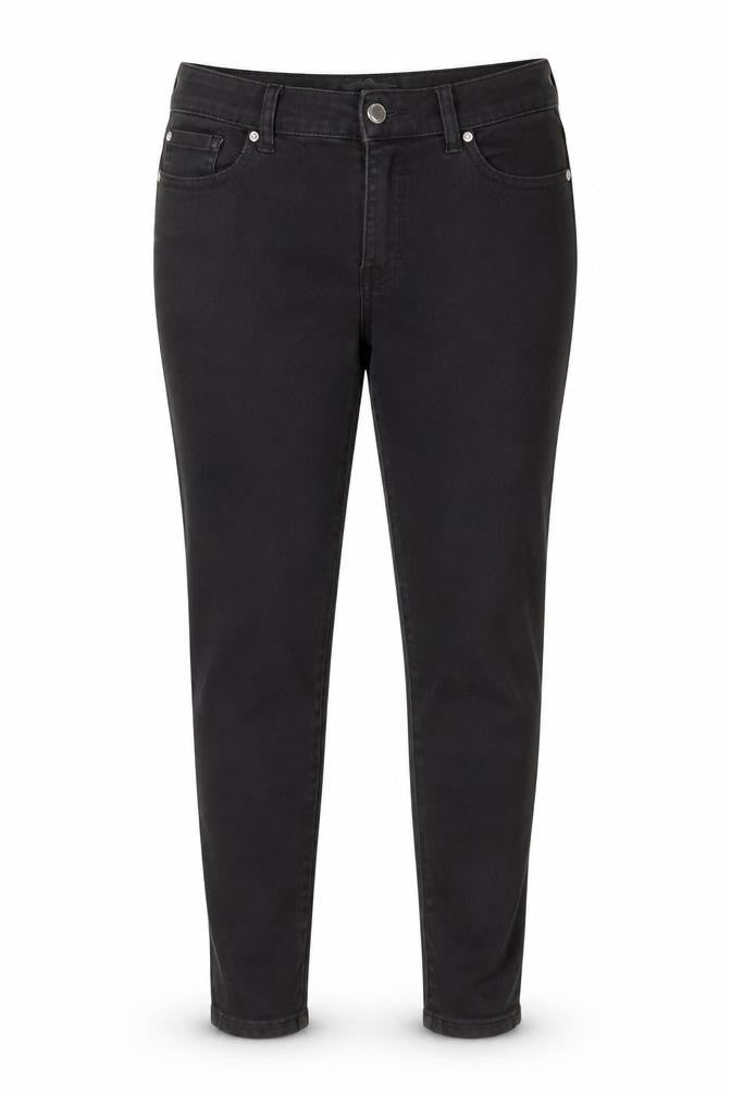 Womens UK Size 14 Denim & Co. Regular Fit Skinny Black Jeans
