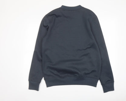 Mens UK Size M River Island Grey Pullover Sweatshirt