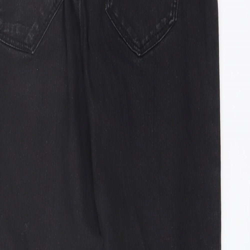 Denim & Co. Womens Grey Cotton Jegging Jeans Size 8 L28 in Regular