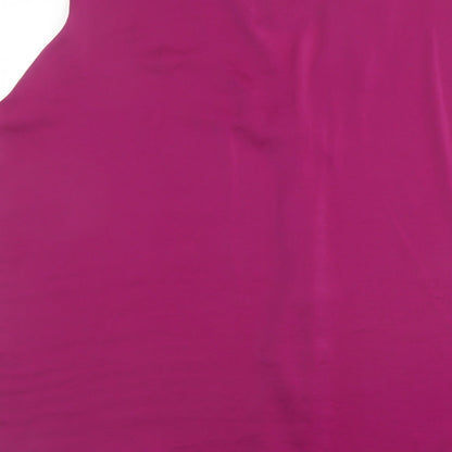 Womens UK Size 20 Marks and Spencer Purple Basic Blouse