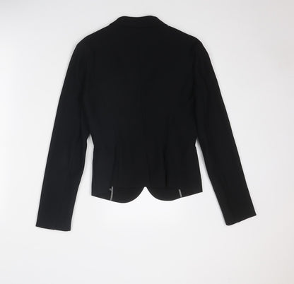 Womens UK Size 14 Sisley Black Jacket