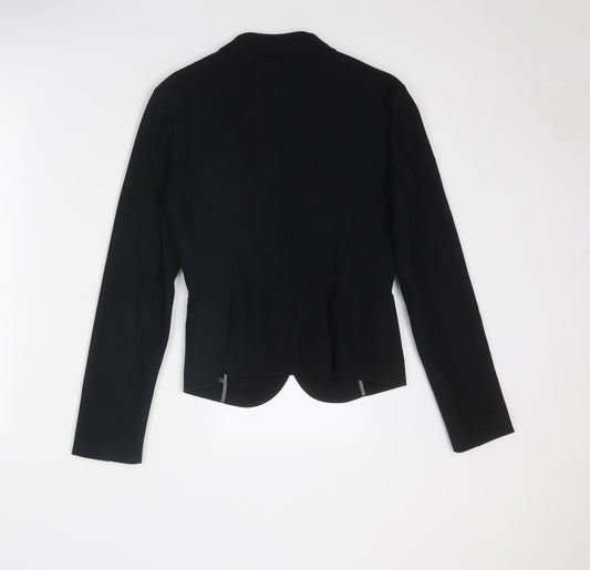 Womens UK Size 14 Sisley Black Jacket