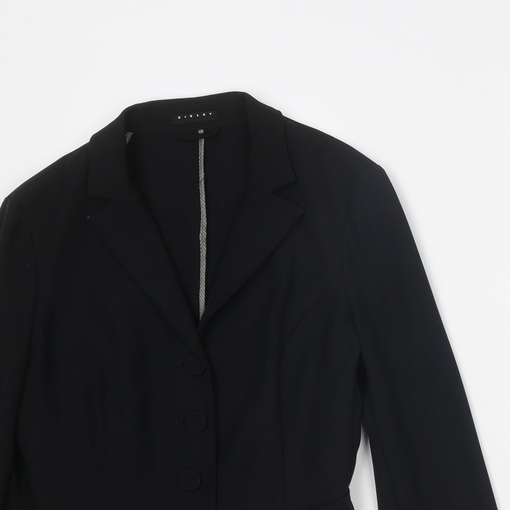 Womens UK Size 14 Sisley Black Jacket
