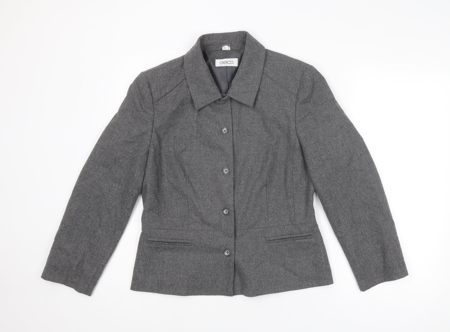 Womens UK Size 12 Gelco Grey Jacket