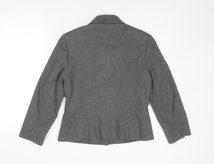 Womens UK Size 12 Gelco Grey Jacket