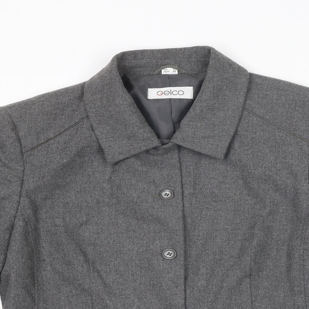 Womens UK Size 12 Gelco Grey Jacket