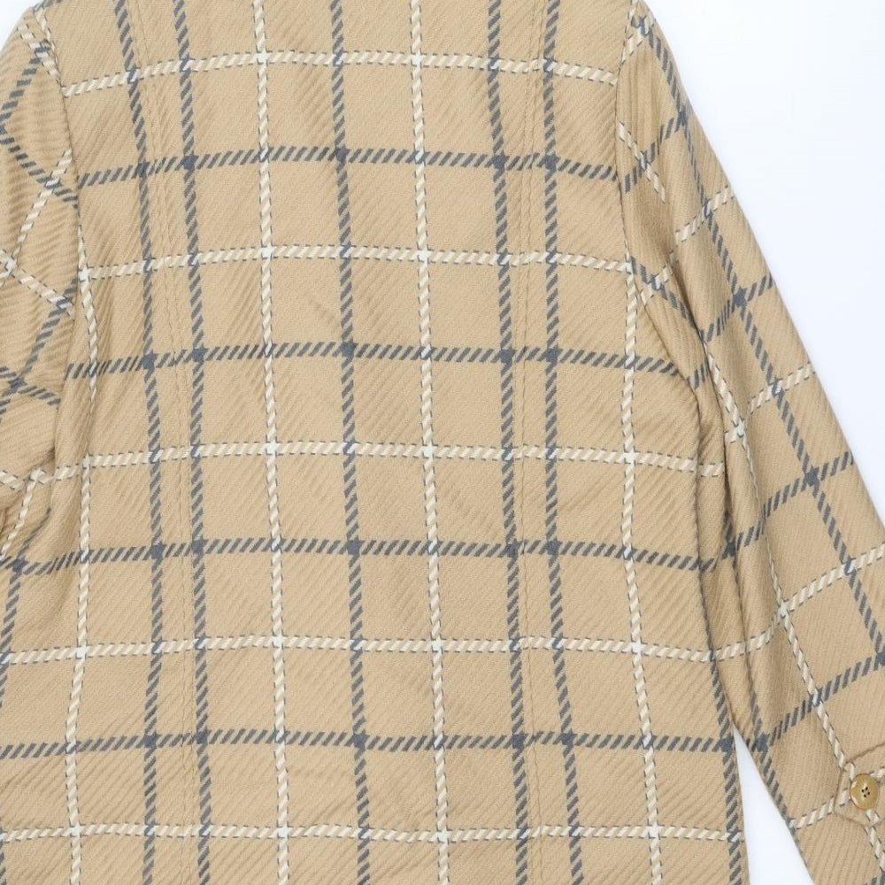 Womens UK Size 14 LUCIA Beige Overcoat