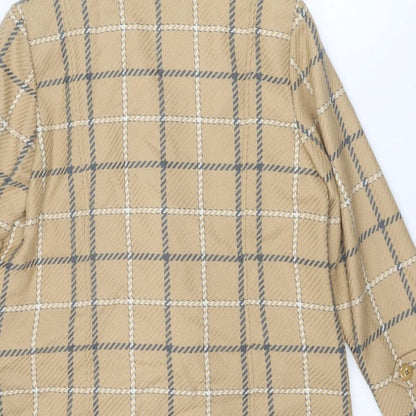Womens UK Size 14 LUCIA Beige Overcoat