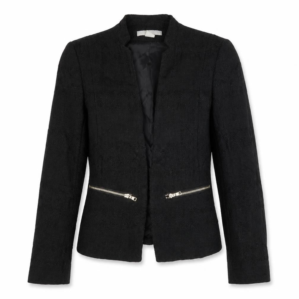 Womens UK Size 6 H&M Black Jacket