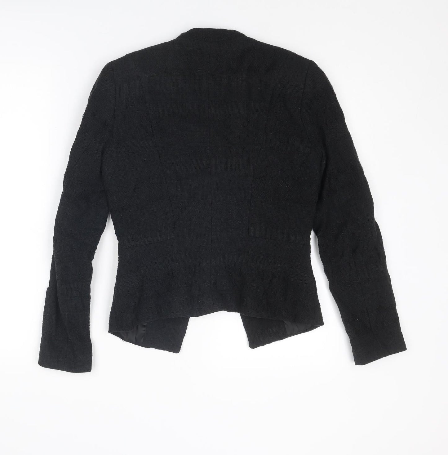 Womens UK Size 6 H&M Black Jacket