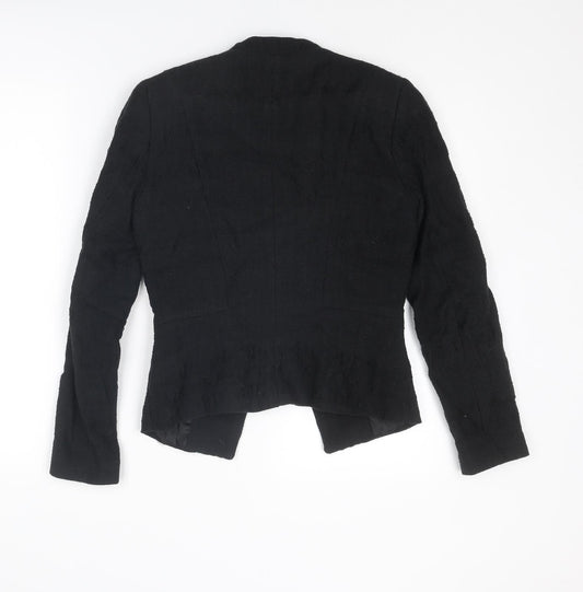 Womens UK Size 6 H&M Black Jacket