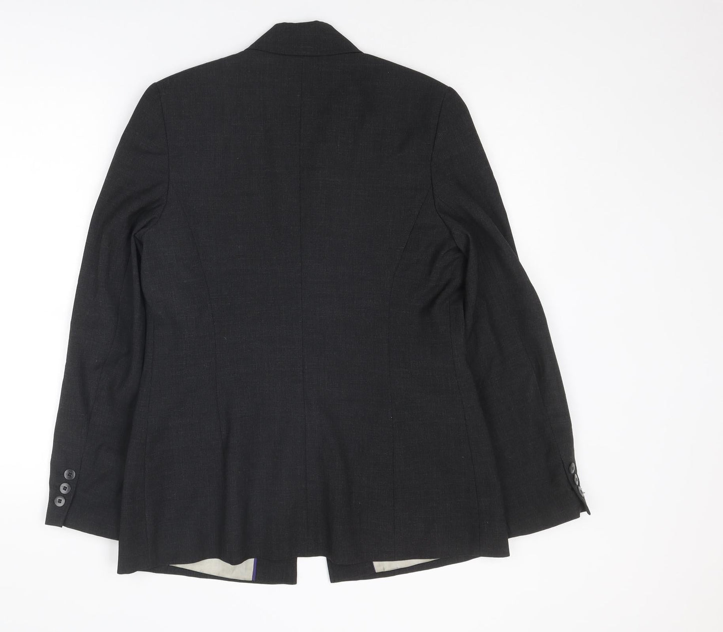 Womens UK Size 12 AMARANTO Regular Grey Suit Jacket