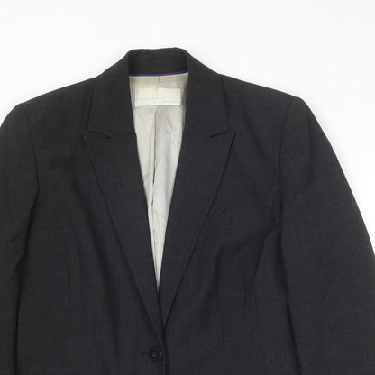 Womens UK Size 12 AMARANTO Regular Grey Suit Jacket