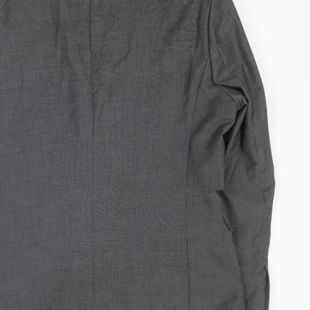 Mens UK Size L H&M Regular Grey Suit Jacket