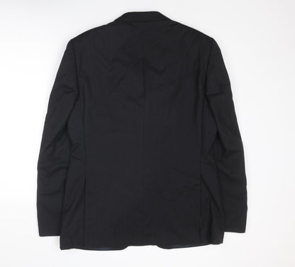 Mens UK Size 40 NEXT Regular Black Suit Jacket