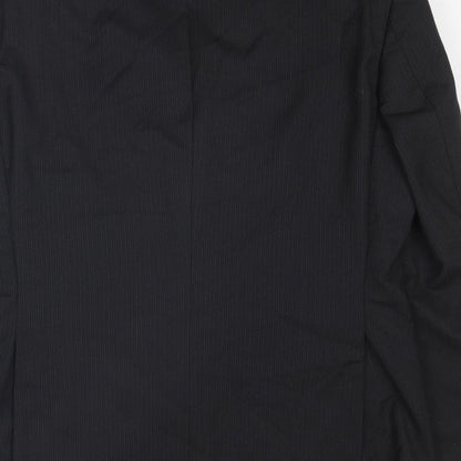 Mens UK Size 40 NEXT Regular Black Suit Jacket