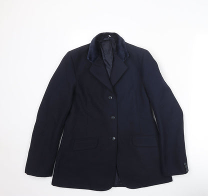 The Cotswold Womens Blue Polyester Jacket Suit Jacket Size 4 - Show Jacket