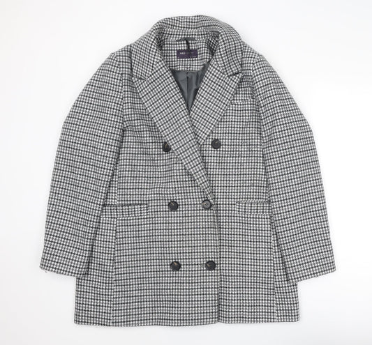 Womens UK Size 16 Marks and Spencer Grey Pea Coat