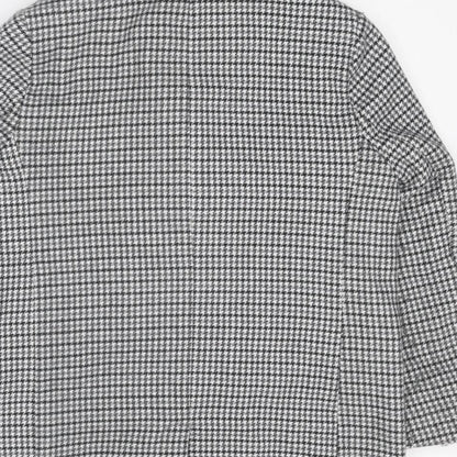 Womens UK Size 16 Marks and Spencer Grey Pea Coat
