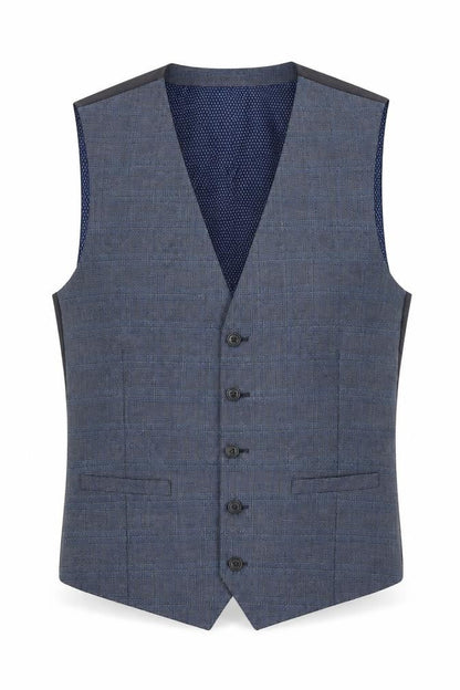 Mens UK Size M Burton Regular Blue Suit Jacket