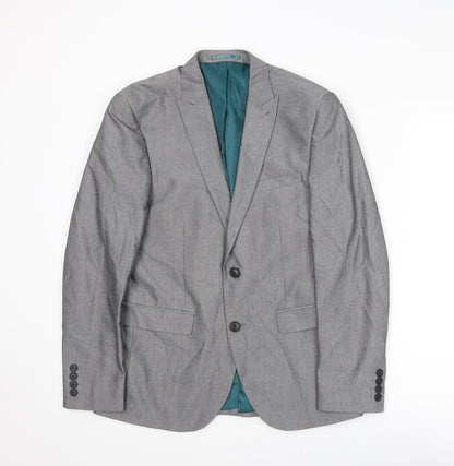 Mens UK Size 38 NEXT Regular Grey Suit Jacket