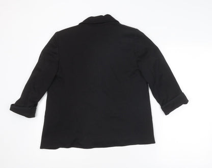 Womens UK Size 6 Topshop Black Jacket