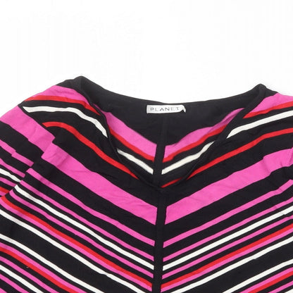 Womens UK Size M Planet Multicoloured Pullover Jumper