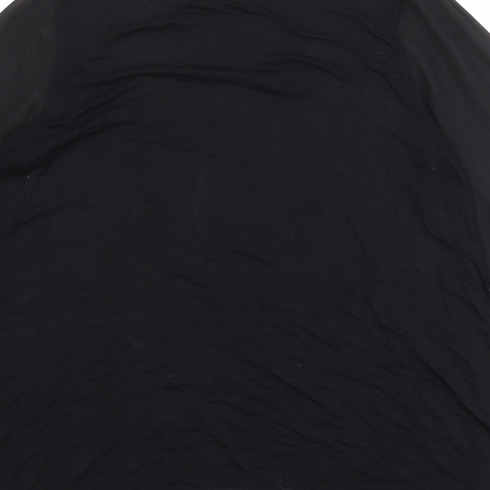 Womens UK Size 16 Marks and Spencer Black Basic Blouse