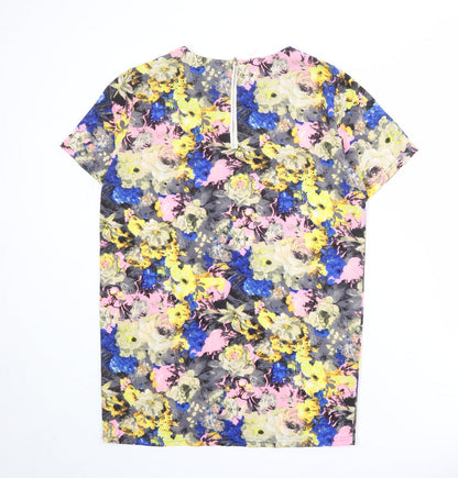 Womens UK Size S Beloved Multicoloured Basic T-Shirt