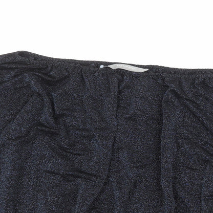 Womens UK Size 16 BHS Black Basic Blouse