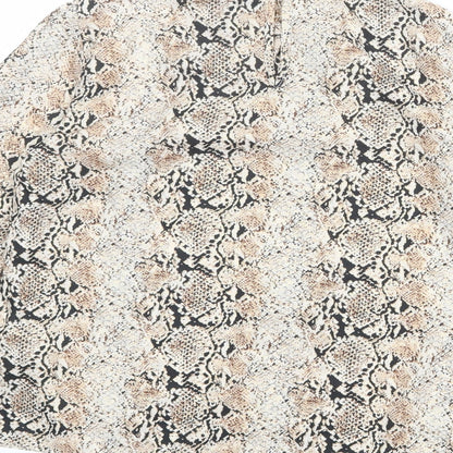 Womens UK Size 6 Dorothy Perkins Multicoloured Basic Blouse