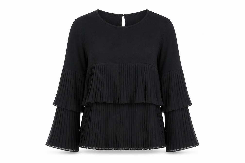 Womens UK Size S Blue Vanilla Black Pullover Jumper