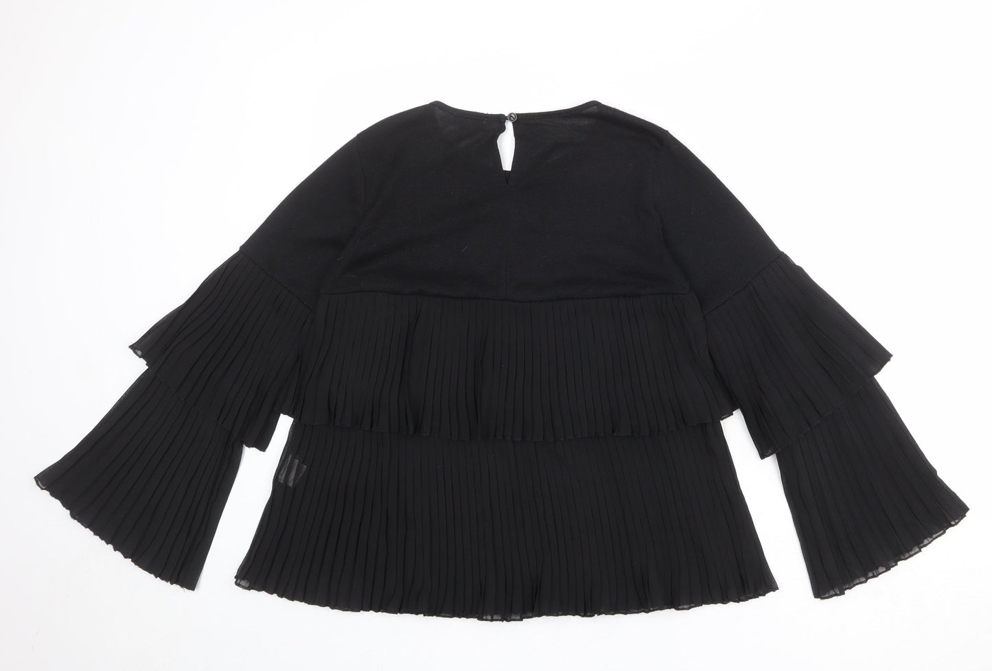 Womens UK Size S Blue Vanilla Black Pullover Jumper