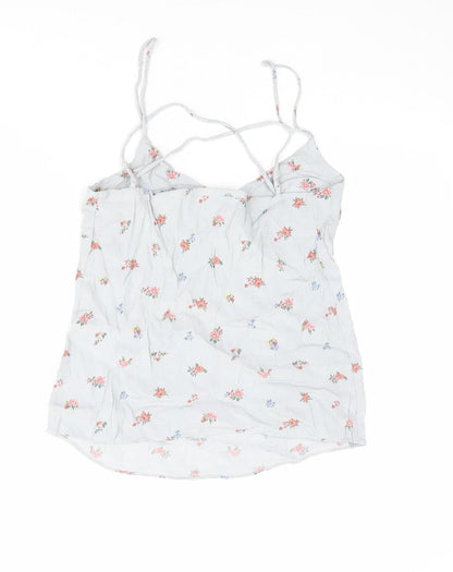 Womens UK Size 6 Warehouse Grey Camisole Tank