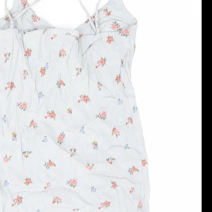 Womens UK Size 6 Warehouse Grey Camisole Tank