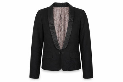 Womens UK Size 8 Topshop Regular Black Blazer