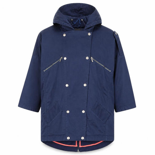 Womens UK Size 8 Limited Collection Blue Overcoat