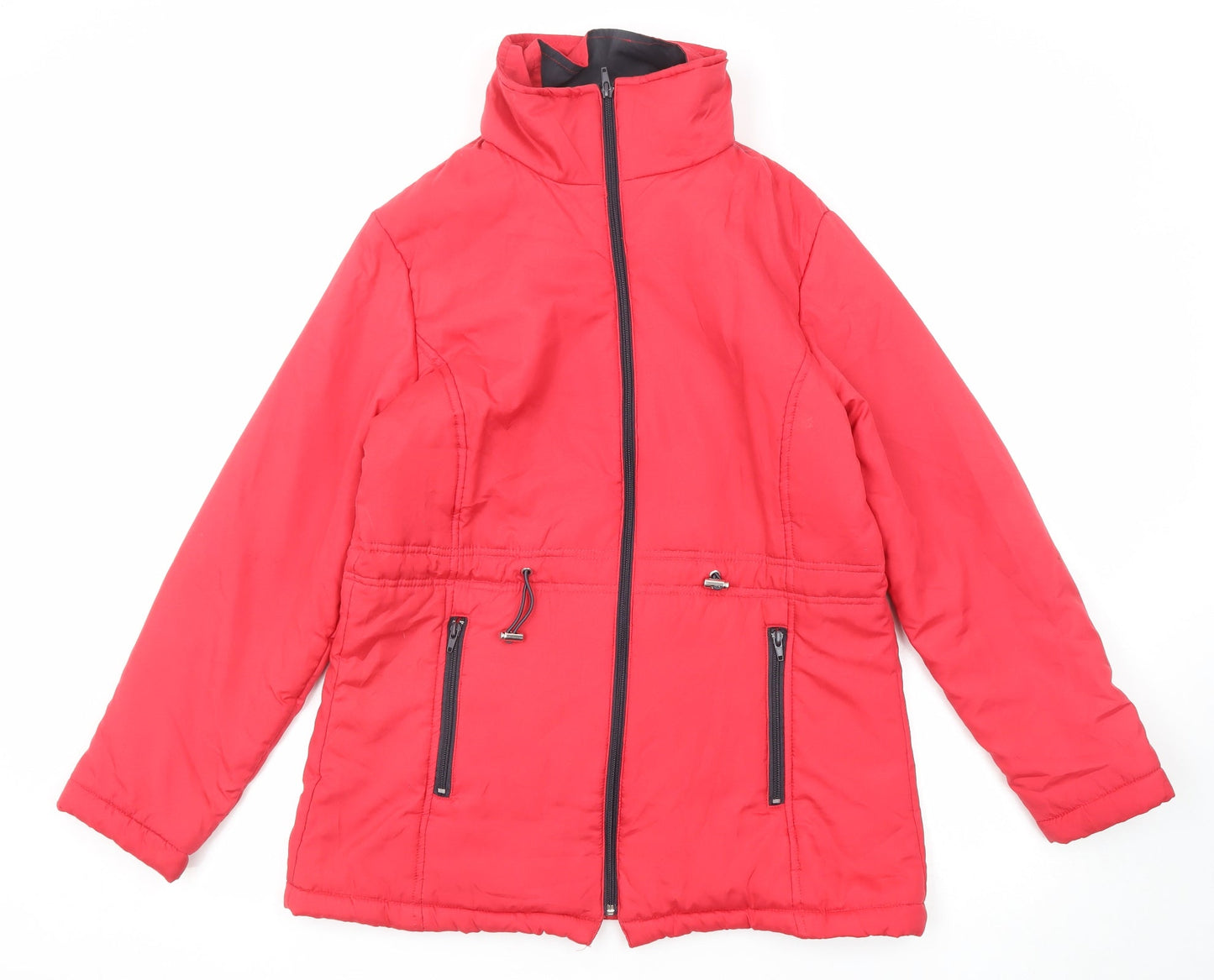 Womens UK Size S Anne De Lancay Red Jacket