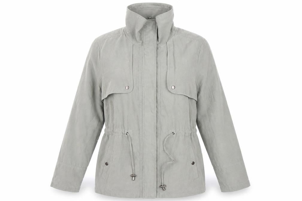 Authentic Womens Green Jacket Size 10 Button