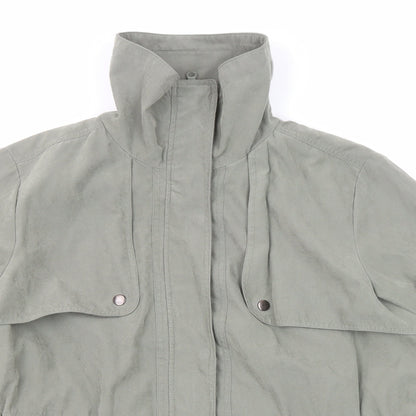 Authentic Womens Green Jacket Size 10 Button