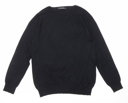 Womens UK Size M Dunnes Stores Black Pullover Jumper