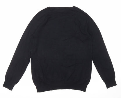 Womens UK Size M Dunnes Stores Black Pullover Jumper