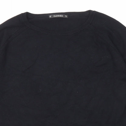 Womens UK Size M Dunnes Stores Black Pullover Jumper