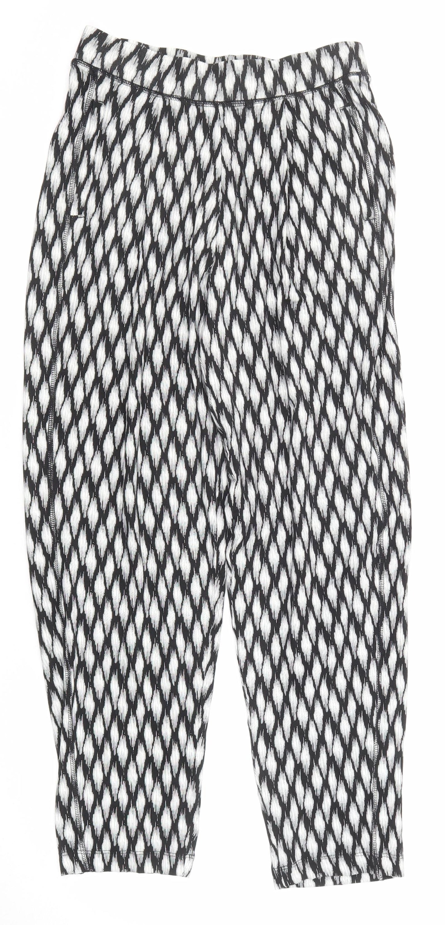 Womens UK Size 6 Marks and Spencer Regular Fit  Black Trousers