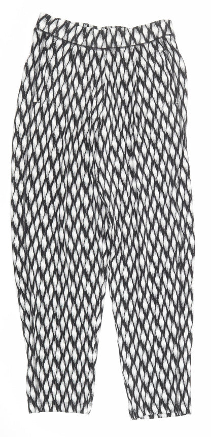 Womens UK Size 6 Marks and Spencer Regular Fit  Black Trousers